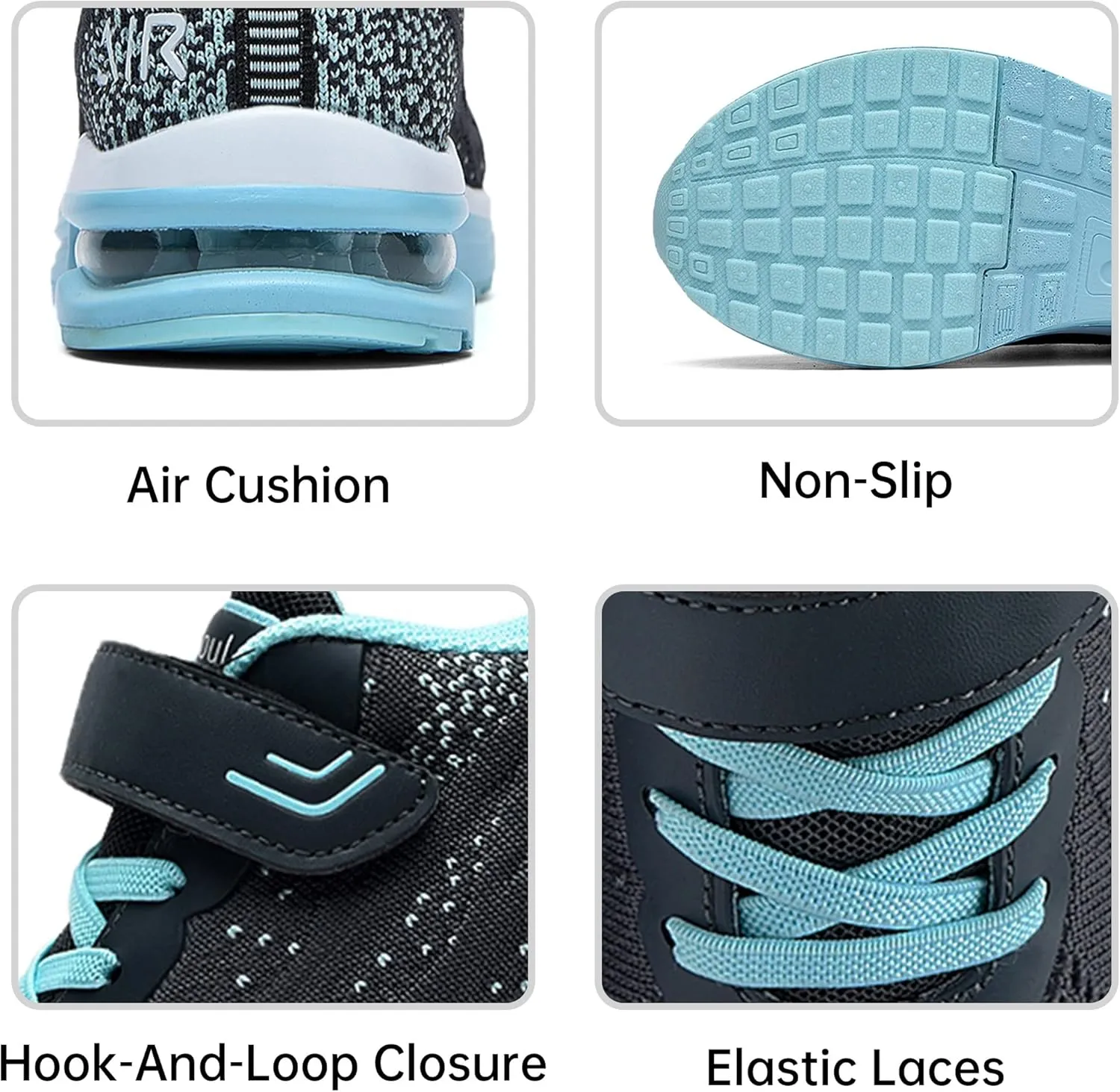 PERSOUL Kids Shoes for Boys Girls Children Tennis Sports Athletic School Running Sneakers