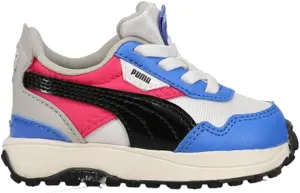PUMA Baby Girl's Cruise Rider Silky AC (Toddler) Puma White/Bluemazing 7 Toddler M