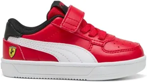 PUMA Infant Boys Scuderia Ferrari Caven 2.0 Slip On Sneakers Shoes Casual - Red - Size 5 M