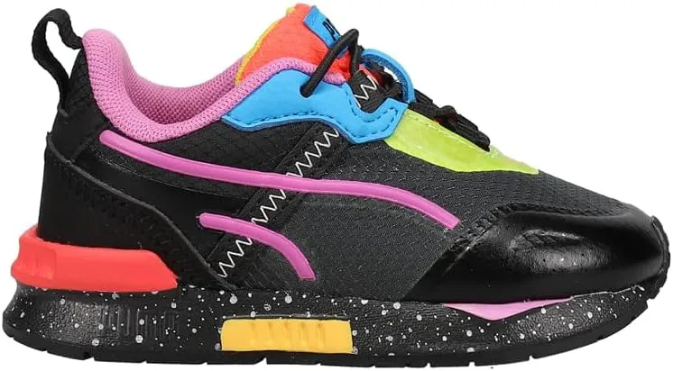 Puma - Infants Mirage Tech Lava Ac Shoes, Size: 5 M US Toddler, Color: Puma Black/Puma Black/Spectra Yellow
