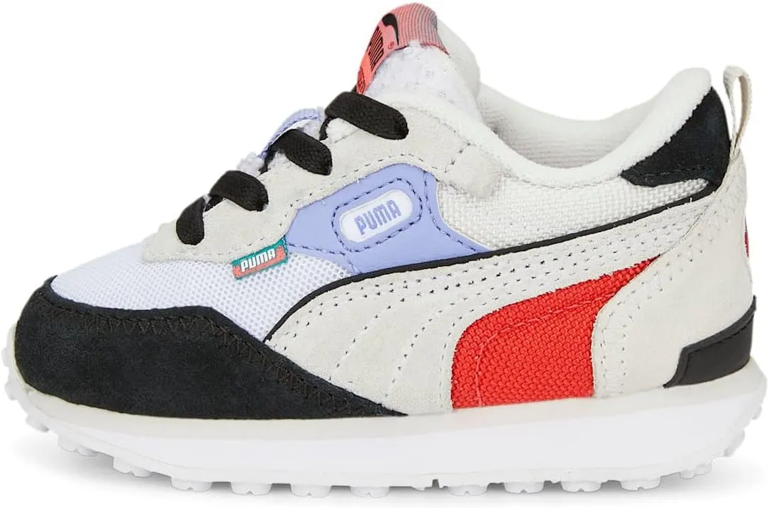 PUMA - Infants Rider Fv Fd Ac Shoes, Size: 9 M US Toddler, Color White Black