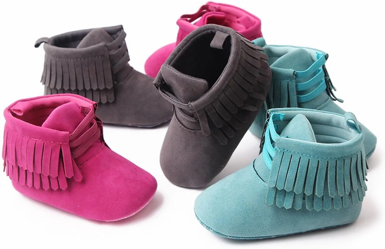 Riding Boots Size 1 Boots Soft Sole Warm Winter Booties Anti Slip Toddler Newborn Shoes
