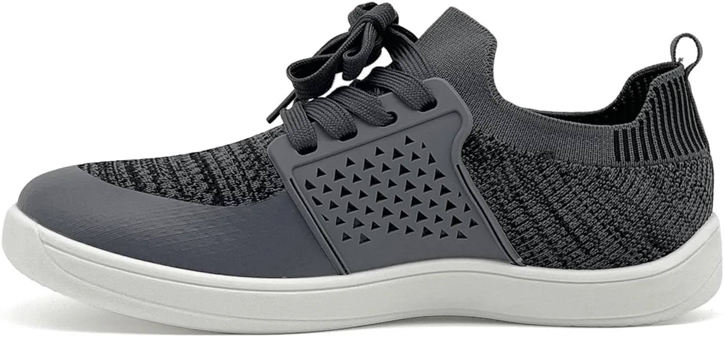 rosyclo Barefoot Shoes for Women and Men, Wide Toe Walking Shoes Minimalist Zero Drop Breathable Width Casual Fashion Sneakers Tennis Footwear, Purple