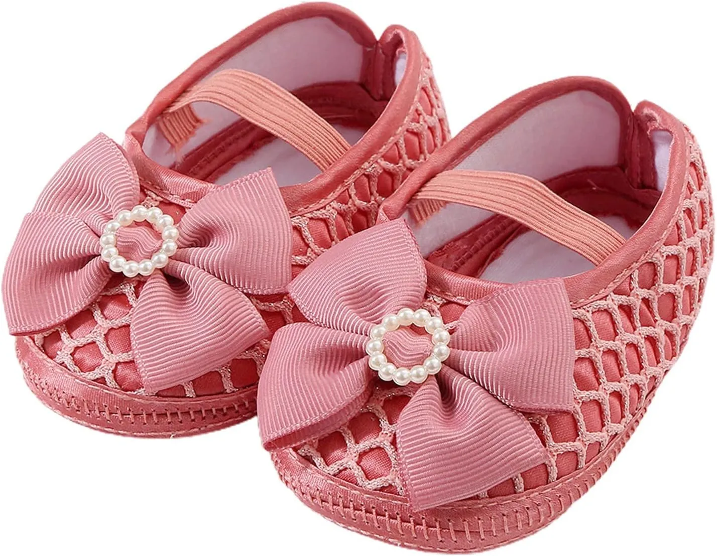 sfdgfhyf Children Low Heel Sneakers Baby Shoes Fashion Soft Sole Toddler Shoes Pearl Dress Flower Shoes Toddler Shoes
