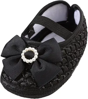 sfdgfhyf Children Low Heel Sneakers Baby Shoes Fashion Soft Sole Toddler Shoes Pearl Dress Flower Shoes Toddler Shoes
