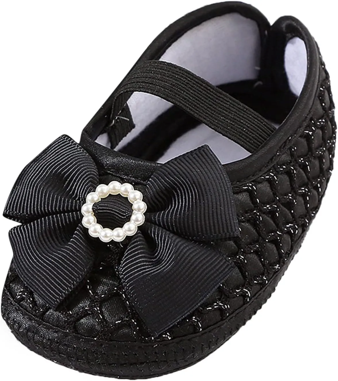 sfdgfhyf Children Low Heel Sneakers Baby Shoes Fashion Soft Sole Toddler Shoes Pearl Dress Flower Shoes Toddler Shoes