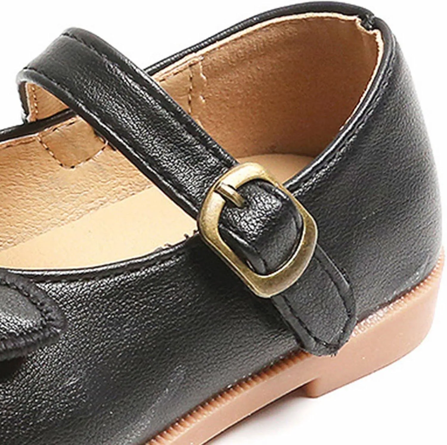 sfdgfhyf Kids House Shoes Kids Girls Dress Shoes Bow Tie Soft Bottom Shoes Summer Outdoor Soft Rubber Sole Flat Shoes