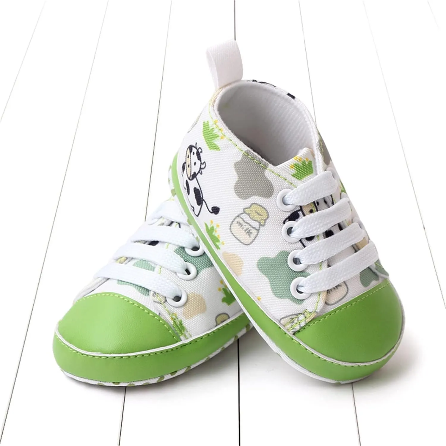 sfdgfhyf Summer Children Round Toe Shoes Infant Toddler Shoes Boys And Girls Sports Canvas Cute Cartoon Pattern Lace Up