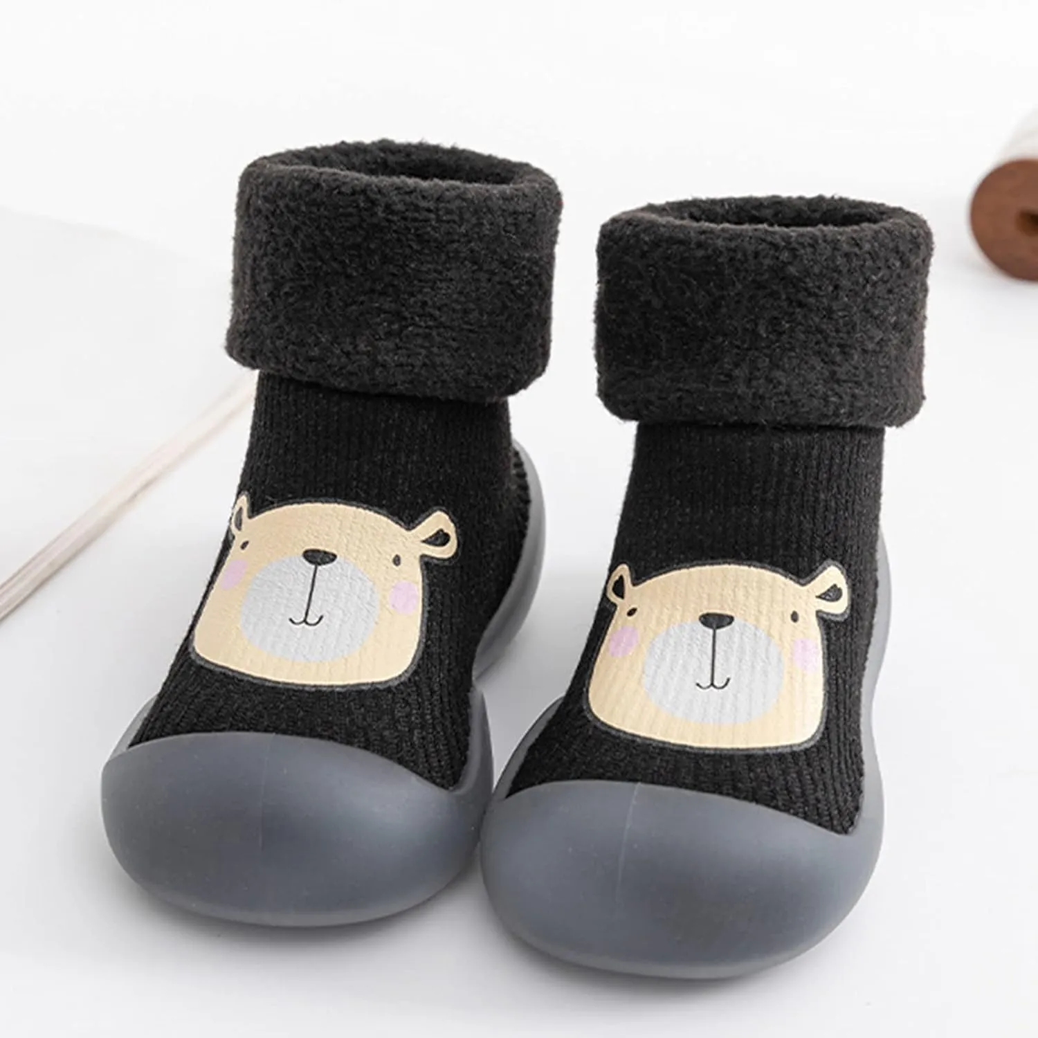 Size 4 Baby Shoe Baby Sole Soft Girls Stocking Shoes Boys Toddler Solid Socks Slipper Boys Size 10 Shoes