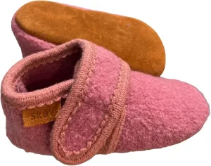 SKOV Wool Booties Slippers for Boys Girls Unisex Toddler Baby Infant Child with Leather Sole