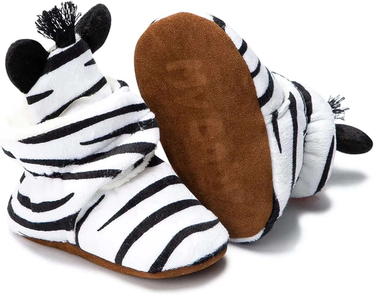 Slip on Shoes Kids Baby Girls Boys Soft Booties Snow Boots Warm Shoes Infant Toddler Warming 1 Year Old Shoes