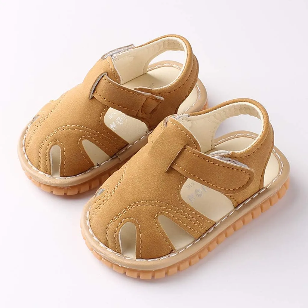 Sneaker for Baby Girl Shoes Boys Baby Girls Soft First Sandals Walkers Roman Sole Shoes Hard Sole Baby Shoes