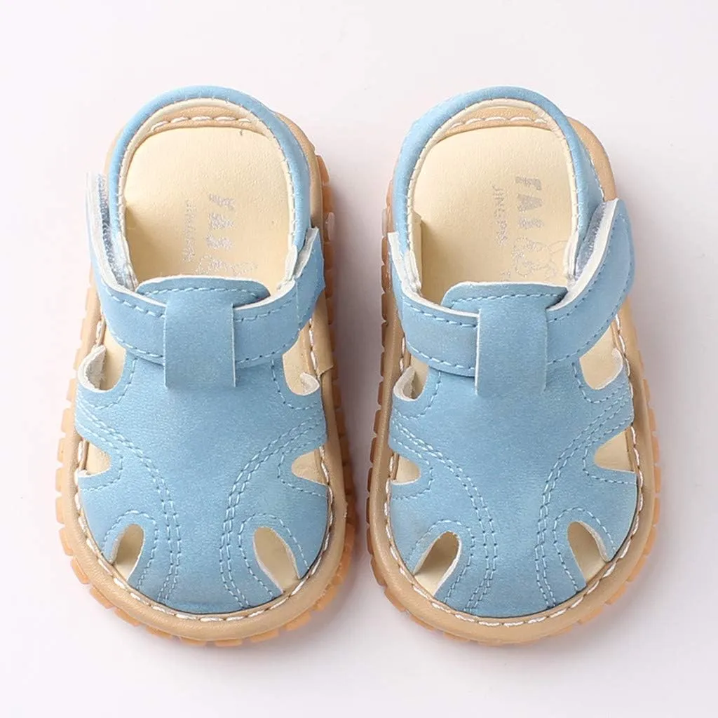 Sneaker for Baby Girl Shoes Boys Baby Girls Soft First Sandals Walkers Roman Sole Shoes Hard Sole Baby Shoes