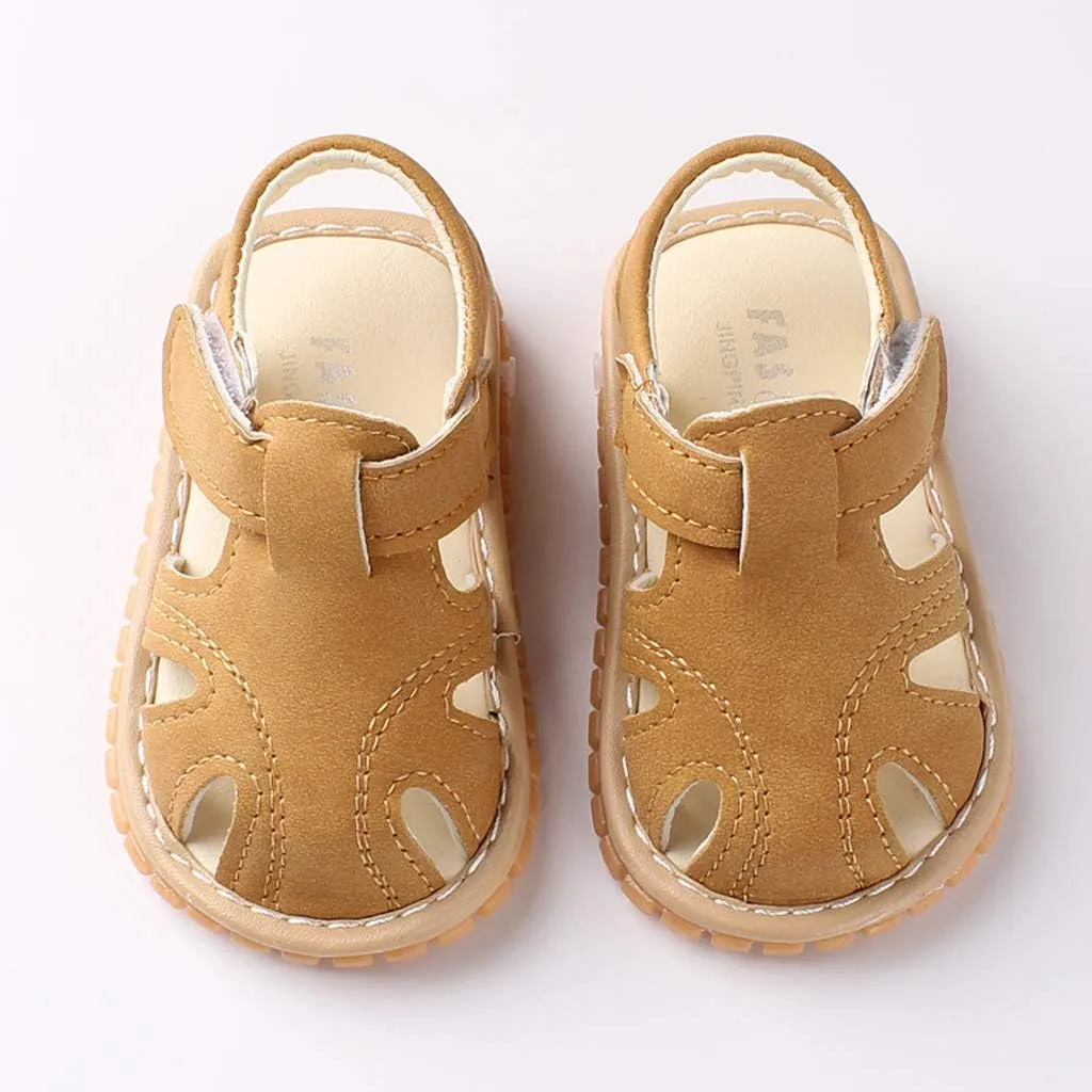 Sneaker for Baby Girl Shoes Boys Baby Girls Soft First Sandals Walkers Roman Sole Shoes Hard Sole Baby Shoes
