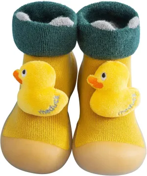Sock Shoes Toddler Baby Shoes Boys Girls First Walking Shoes Non Slip Soft Sole Sneakers Kids Slip On Slippers