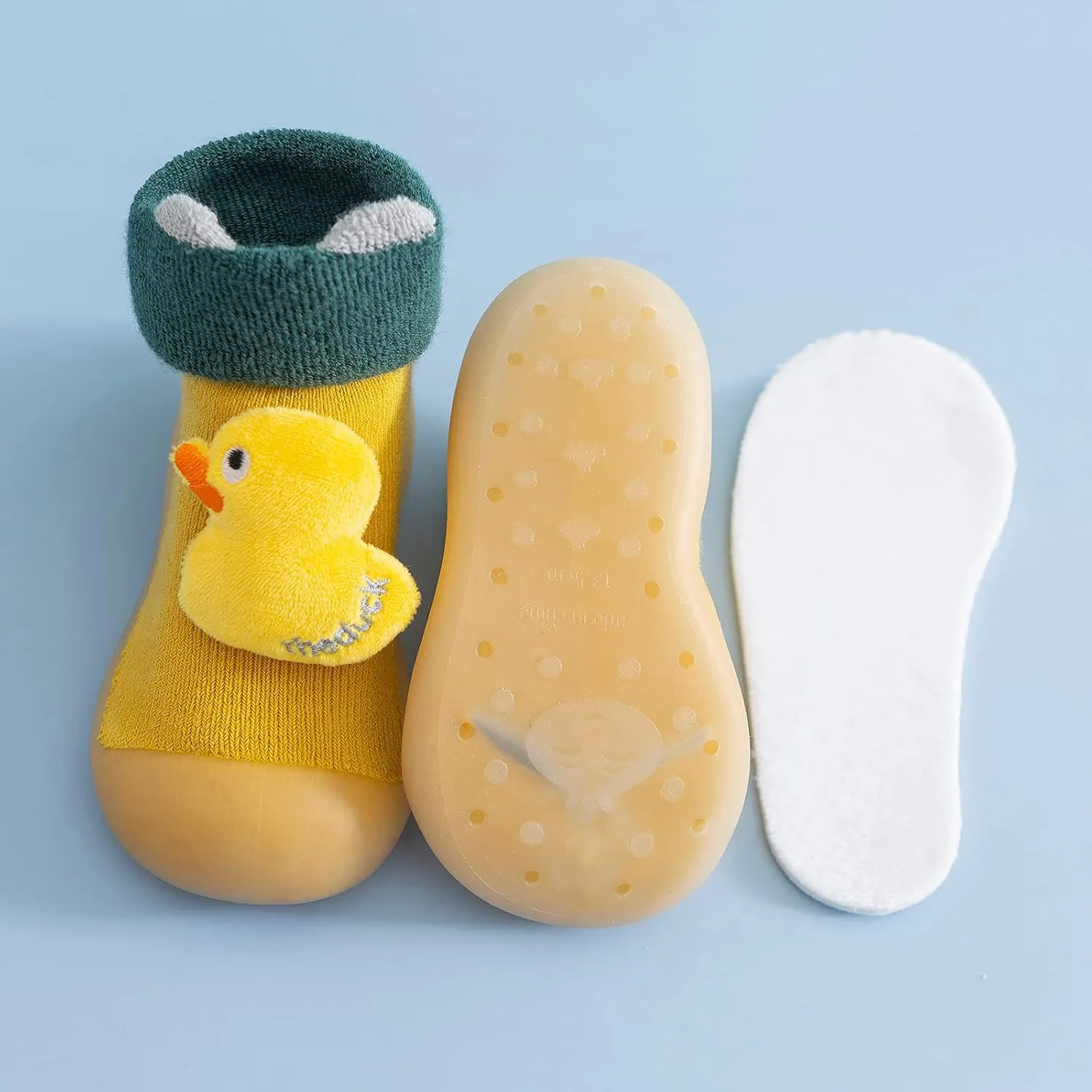 Sock Shoes Toddler Baby Shoes Boys Girls First Walking Shoes Non Slip Soft Sole Sneakers Kids Slip On Slippers