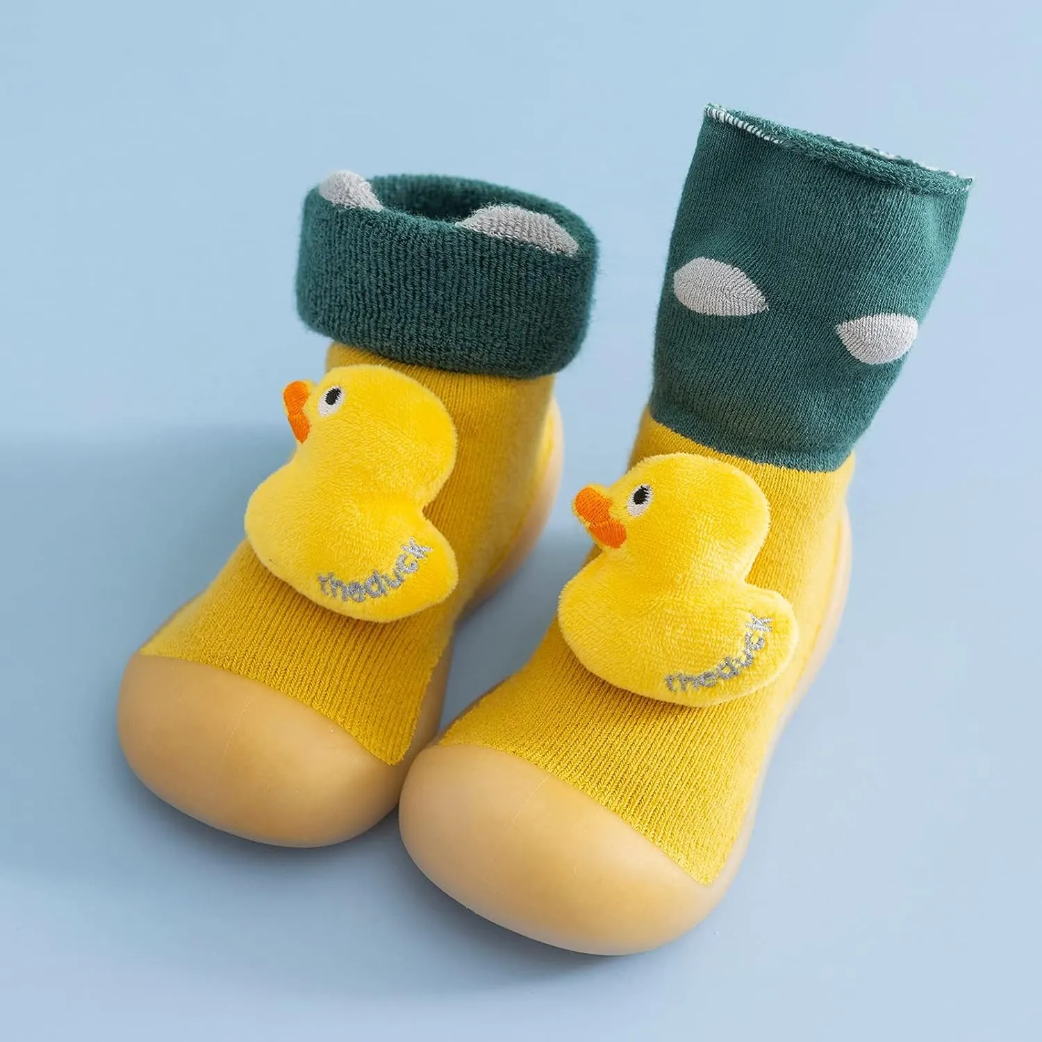 Sock Shoes Toddler Baby Shoes Boys Girls First Walking Shoes Non Slip Soft Sole Sneakers Kids Slip On Slippers