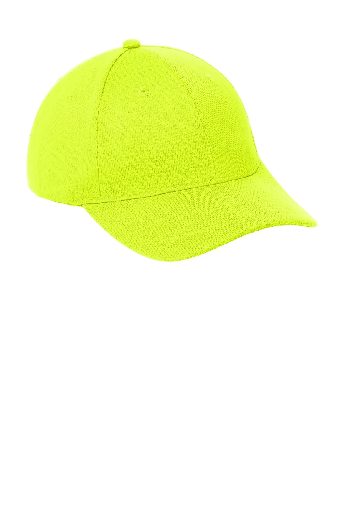 Sport-Tek PosiCharge RacerMesh Custom Caps, Neon Yellow