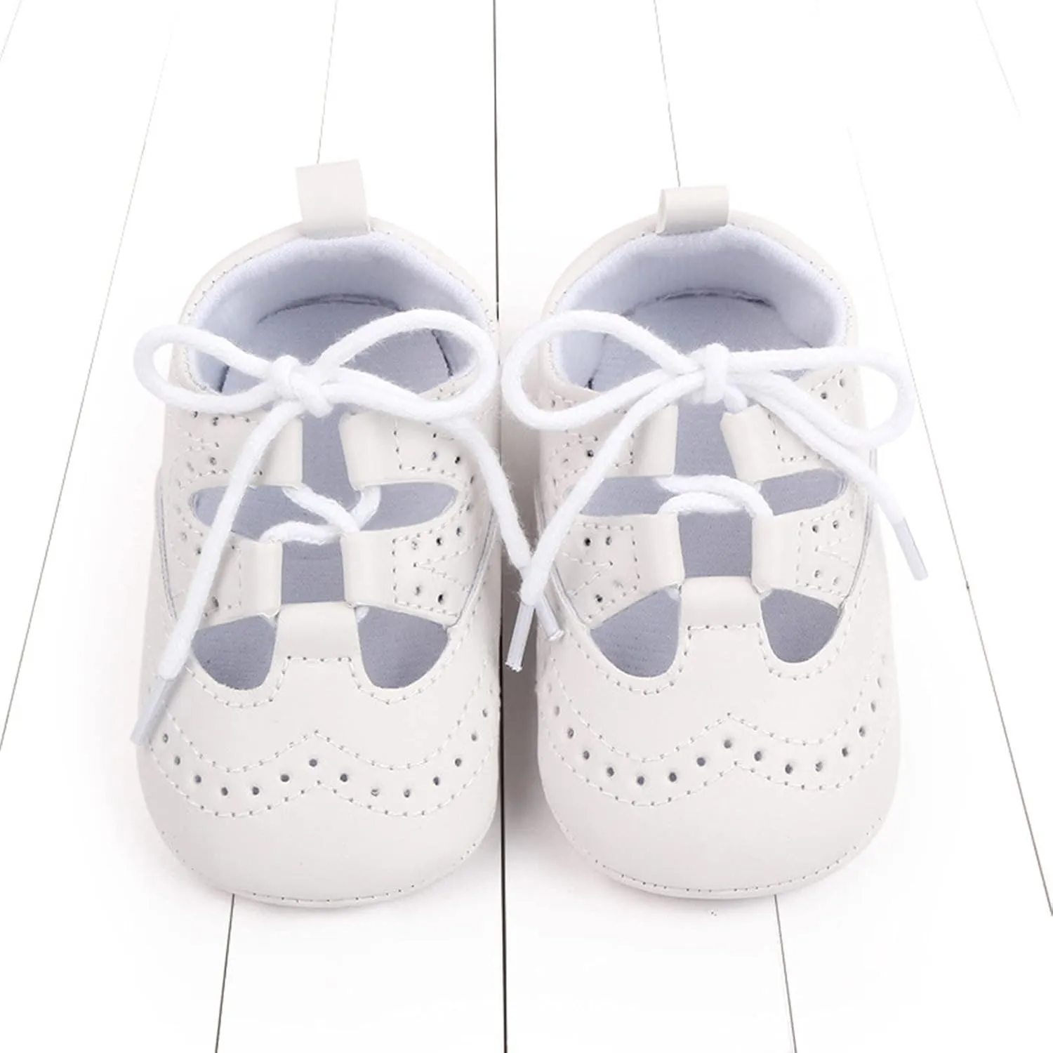 Spring and Summer Children Baby Infant Shoes Boys and Girls Casual Shoes Flat Bottom Light Hollow Breathable Comfortable Solid Color Lace Up Slip on Shoes Size 4