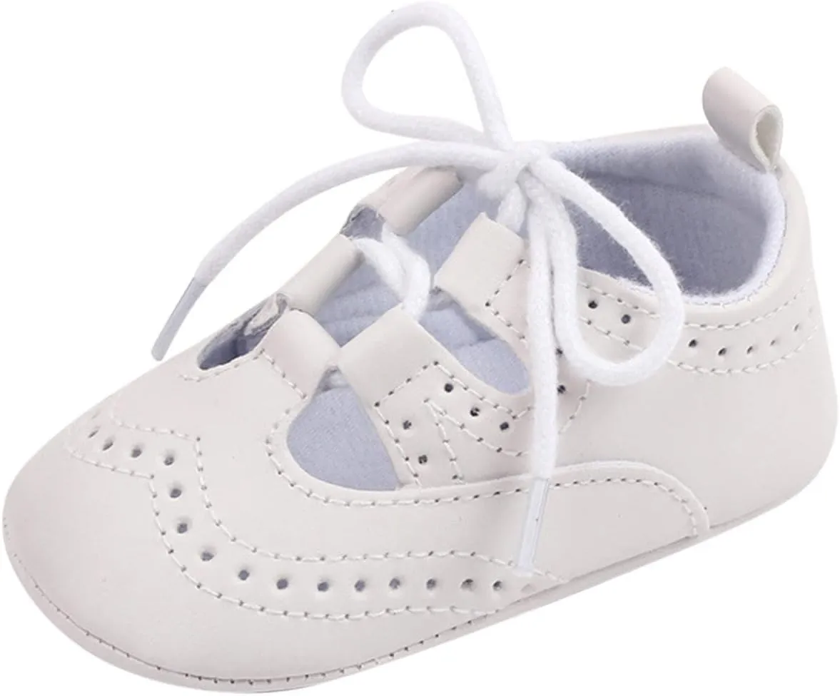 Spring and Summer Children Baby Infant Shoes Boys and Girls Casual Shoes Flat Bottom Light Hollow Breathable Comfortable Solid Color Lace Up Slip on Shoes Size 4