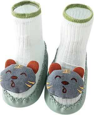 Spring and Summer Children Infant Shoes Soft Soles Non Slip High Top Breathable Comfortable Cute Size 1 Baby Girl Shoes