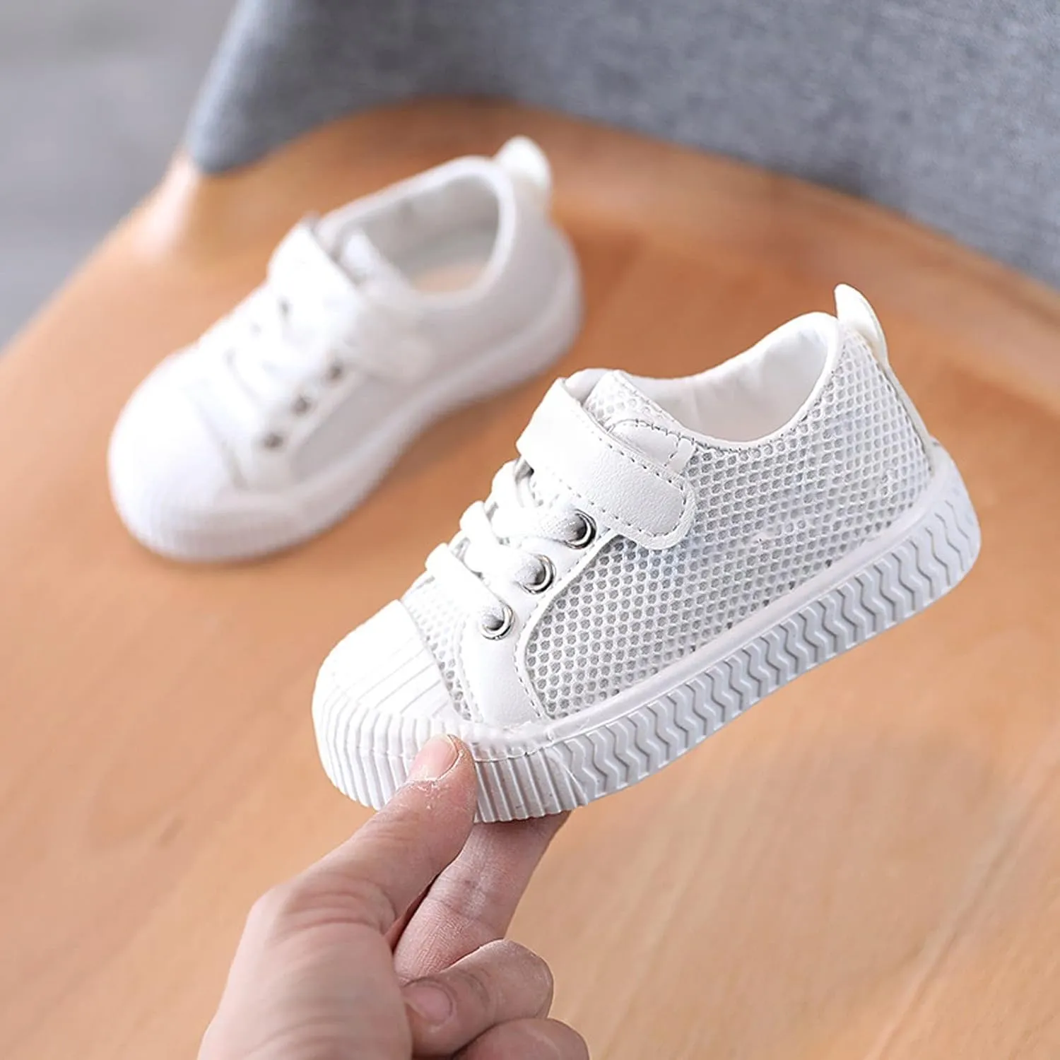 Spring and Summer New Mesh Rubber Sole Non Slip Children's Cute Casual Sports Shoes 4 Girls Shoes