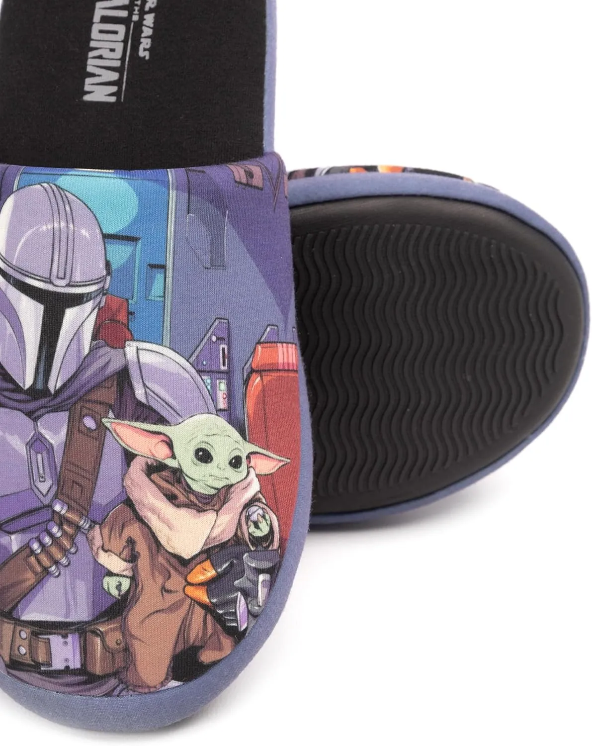 STAR WARS The Mandalorian Slippers Mens Baby Yoda House Shoes