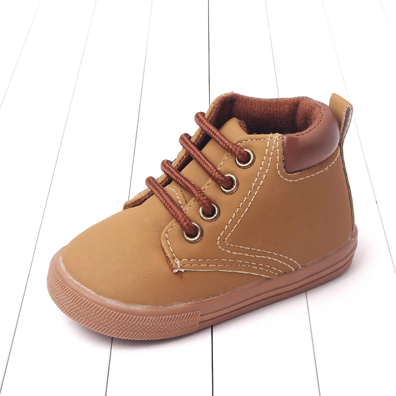 Summer Children Infant Toddler Shoes Boys and Girls Sports Shoes Flat Bottom Non Slip Round Toe High Top Solid Color Hook Loop Infant Water Socks