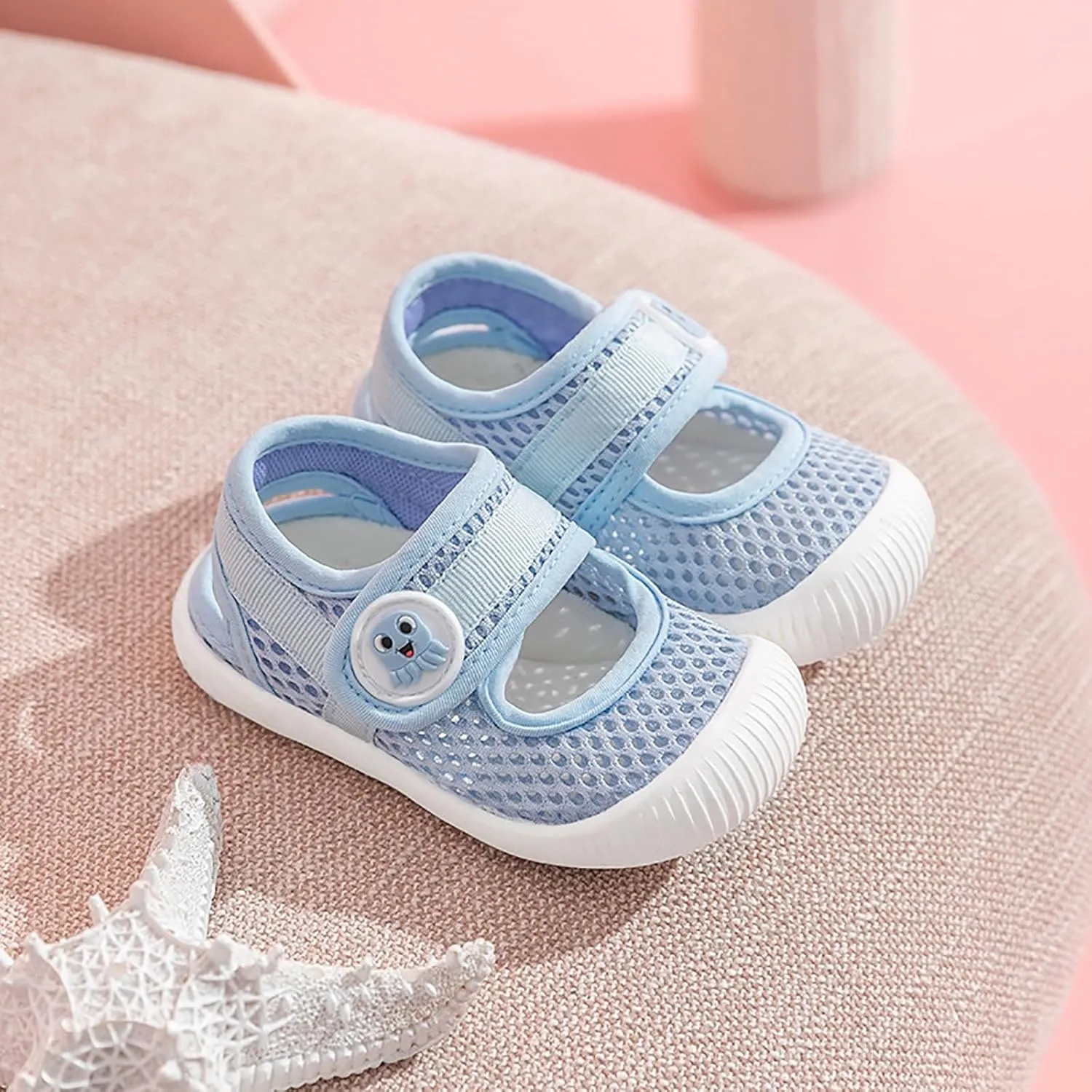 Summer New Baby Girls Toddler Shoes Soft Soles Non Slip Baby Shoes Breathable Baby Boys Size 5 Shoes for Baby Girls