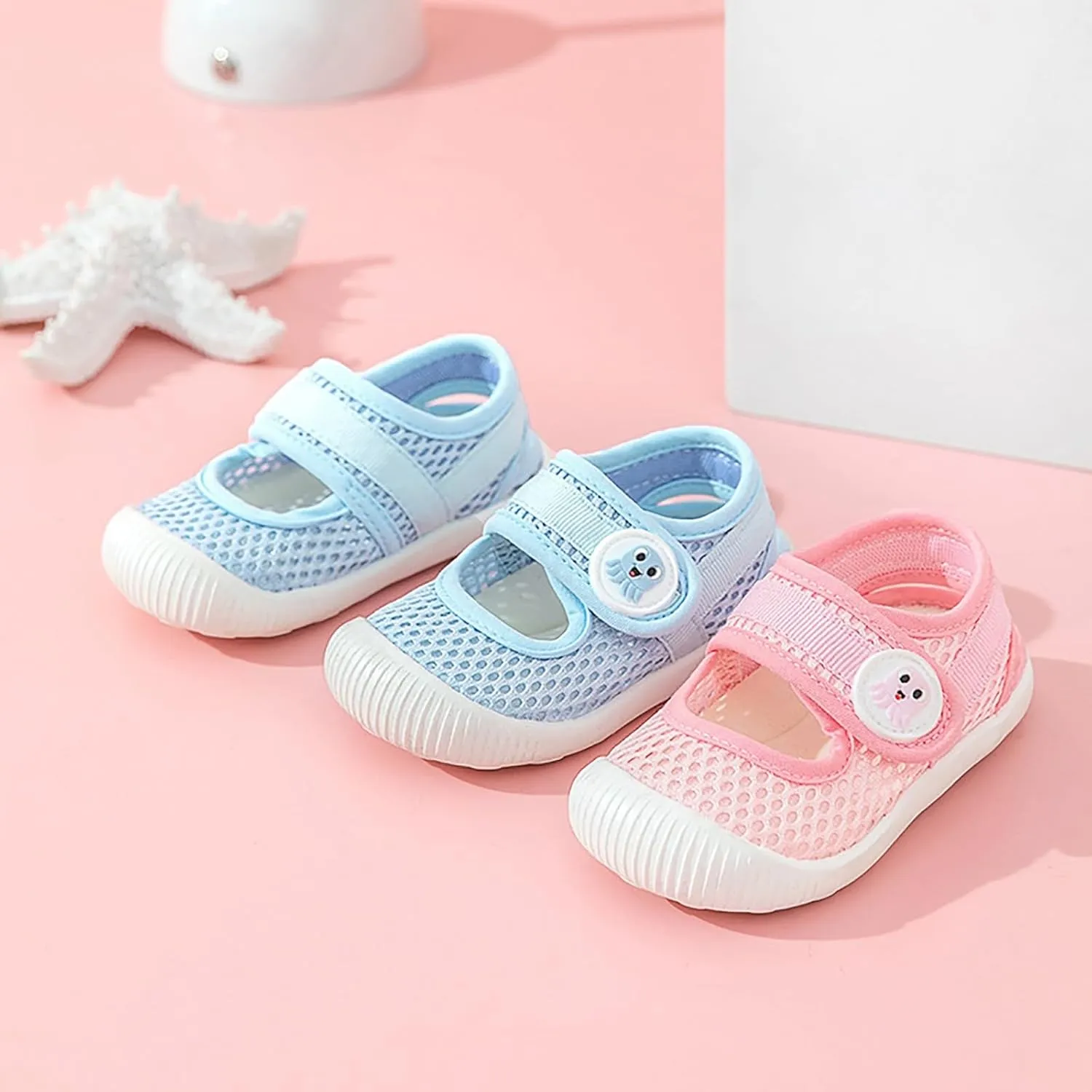 Summer New Baby Girls Toddler Shoes Soft Soles Non Slip Baby Shoes Breathable Baby Boys Size 5 Shoes for Baby Girls