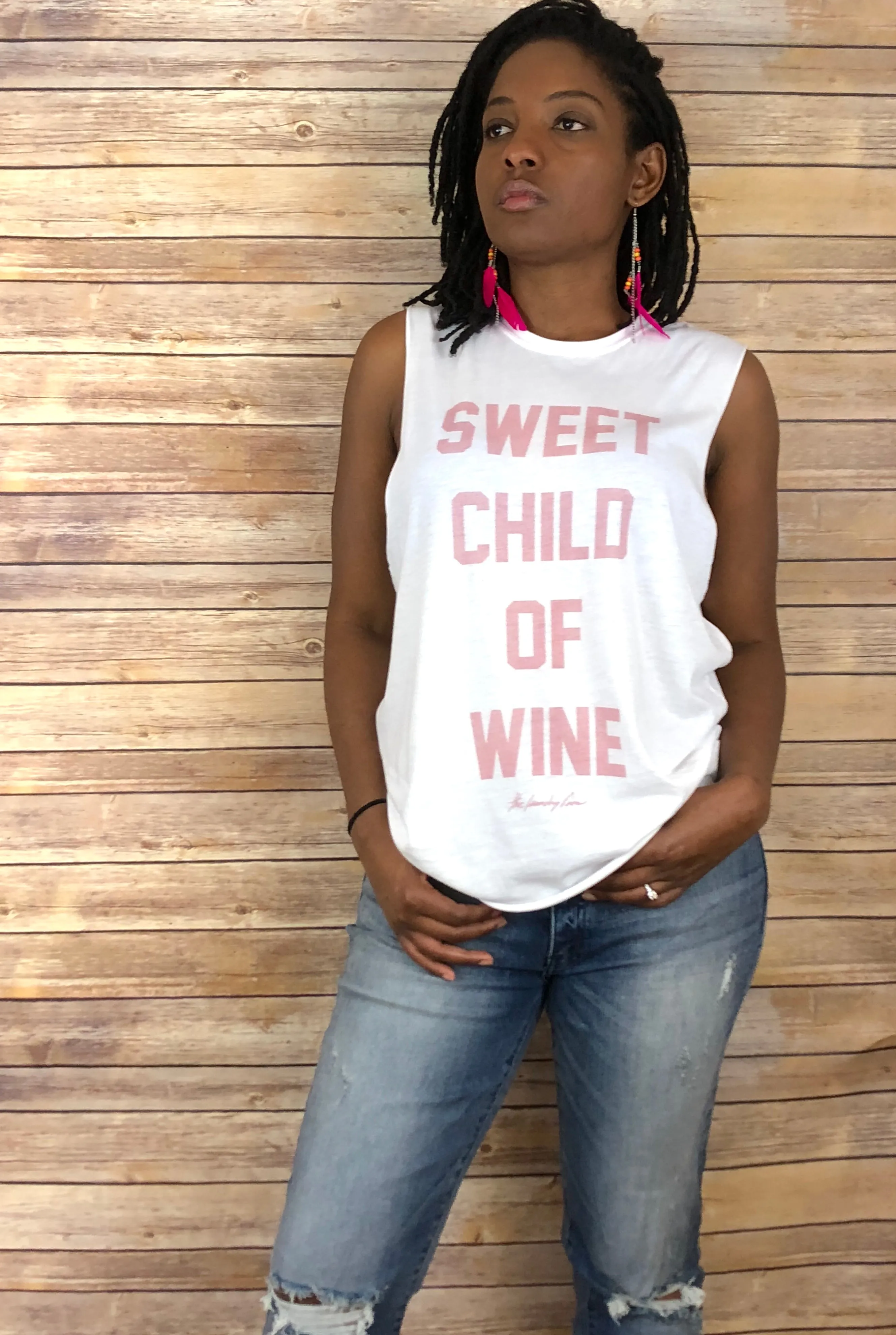 Sweet Child Of Wine Muscle Tee