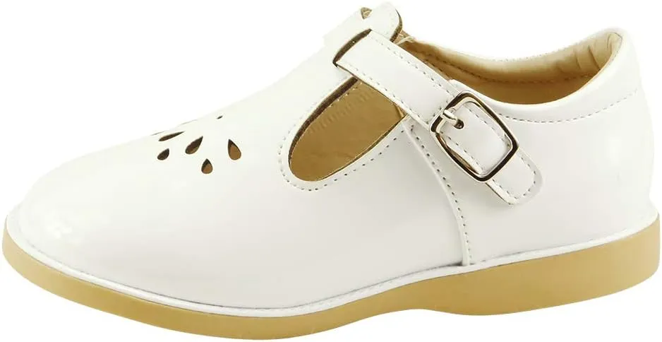 The Doll Maker Girl's Mary Jane Flat for Toddler/Little Kid School Dress Shoes