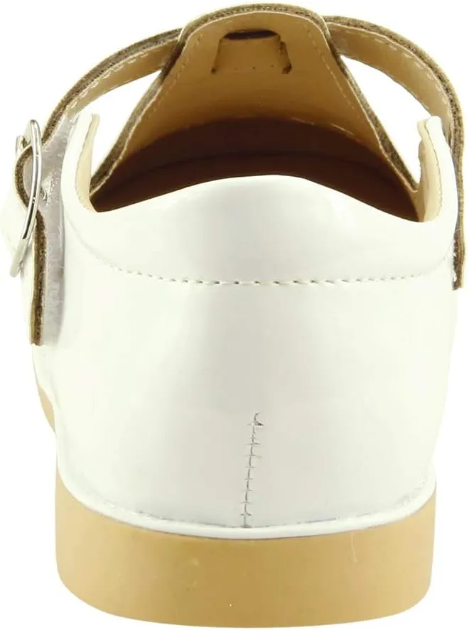 The Doll Maker Girl's Mary Jane Flat for Toddler/Little Kid School Dress Shoes