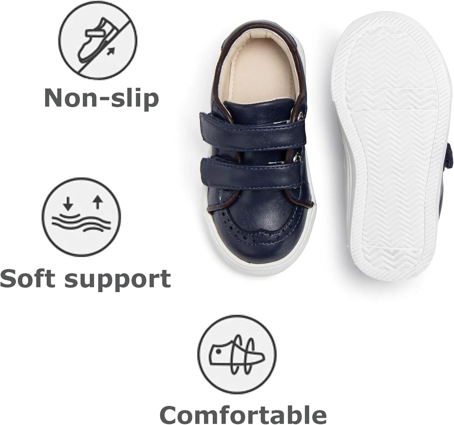 THEE BRON Girls' Casual Sneakers Lightweight Athletic Shoes for Running Play Ages 3-12