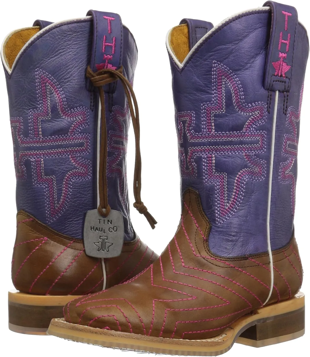 Tin Haul Shoes Unisex-Child Starlight Western Boot