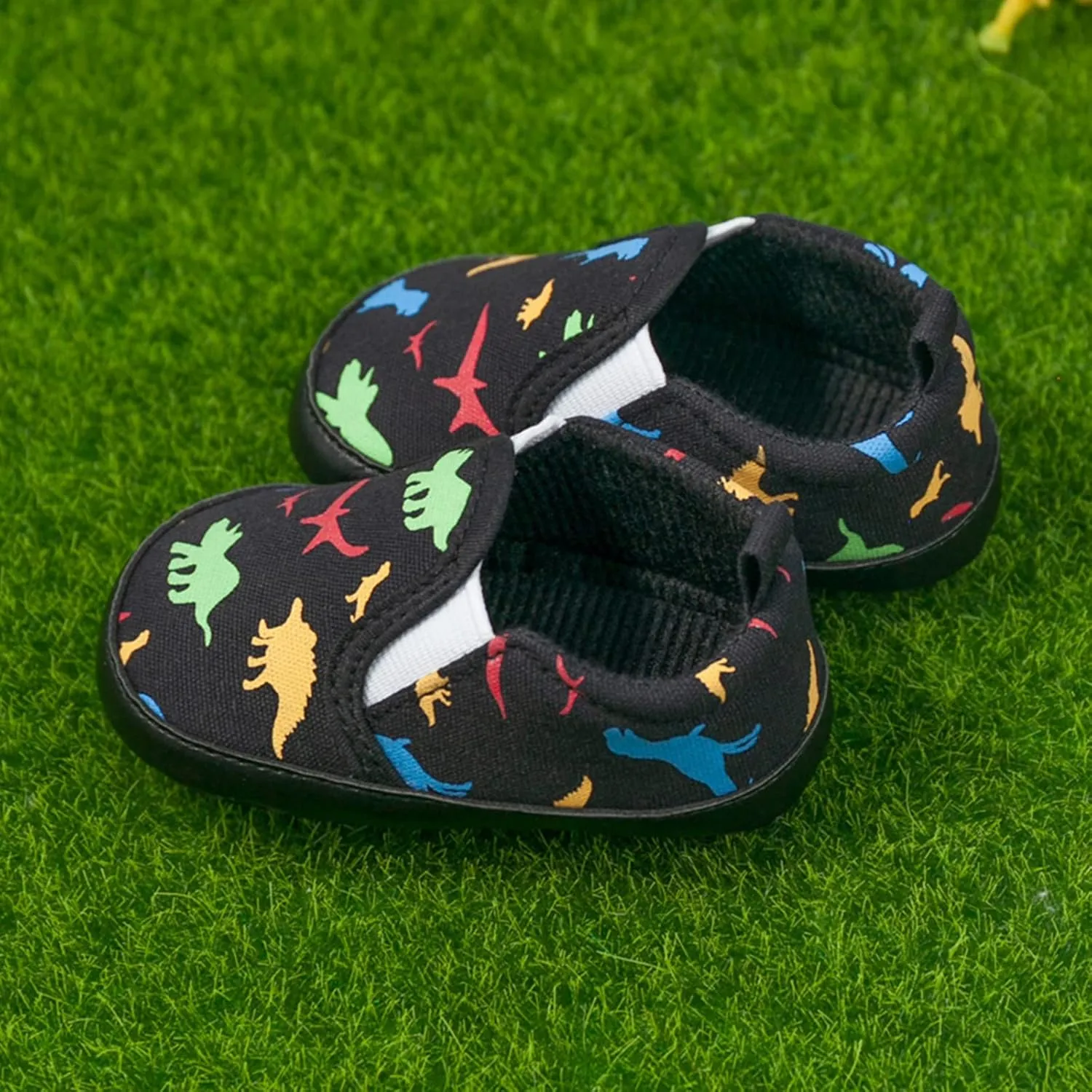 Toddler Baby Shoes Girl Boy Toddler Shoes Printed Dinosaur and Infants Kids Baby Shoes 6-24 Months