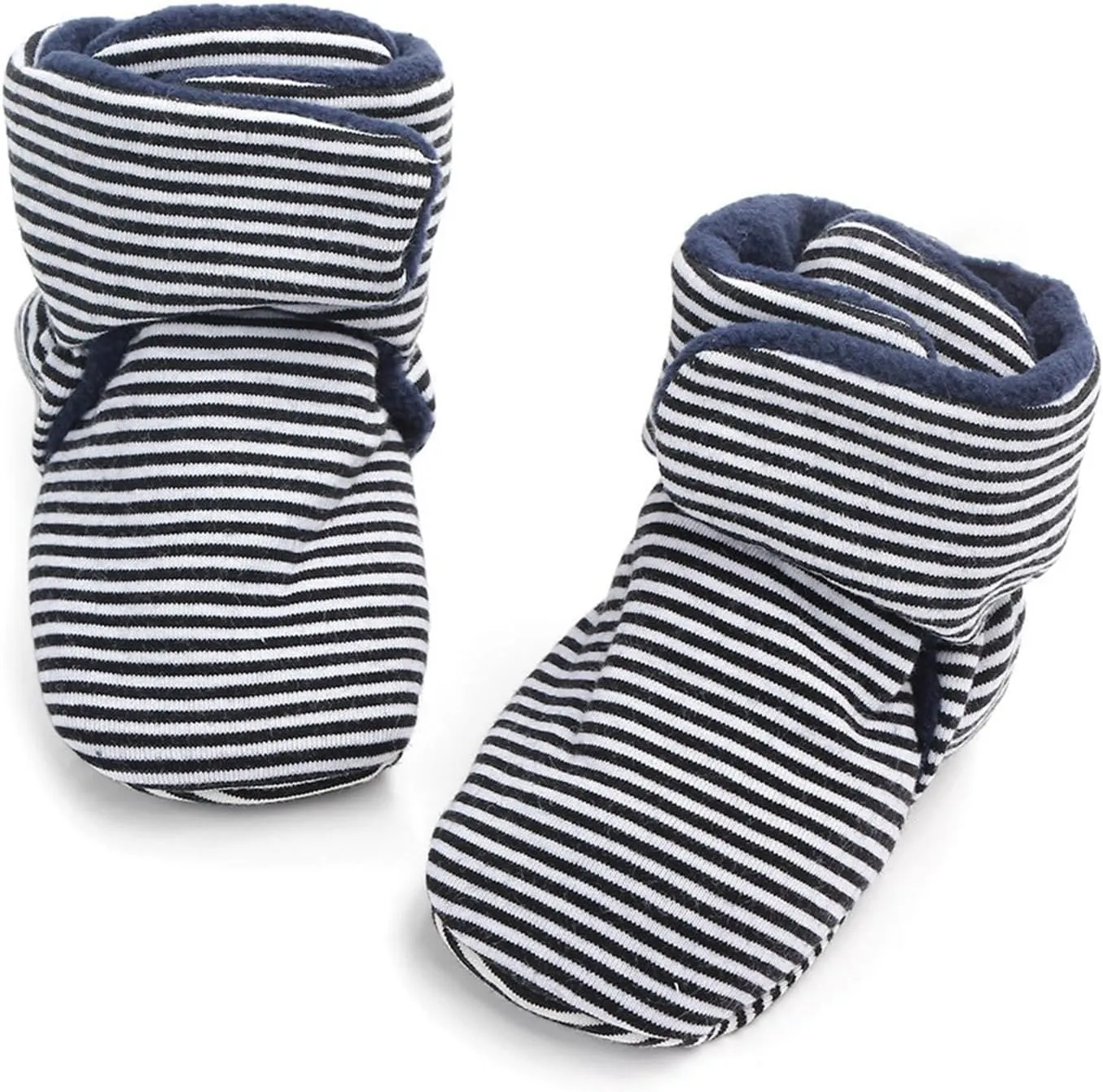 Toddler Baby Shoes Socks Solid Color Patchwork Knitted Plush Baby Socks Shoes for 0 to 12Months Toddler Girl Sandals