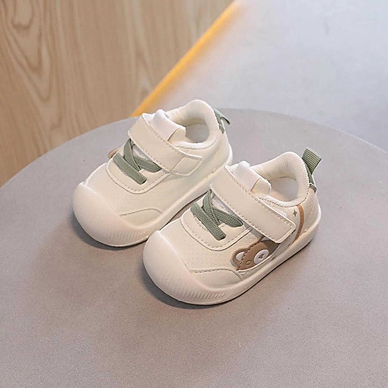 Toddler Boys Girls Cute artoon Lightweight Non-Slip Sneakers, Comfortable Soft Sole Casual First Walking Shoes