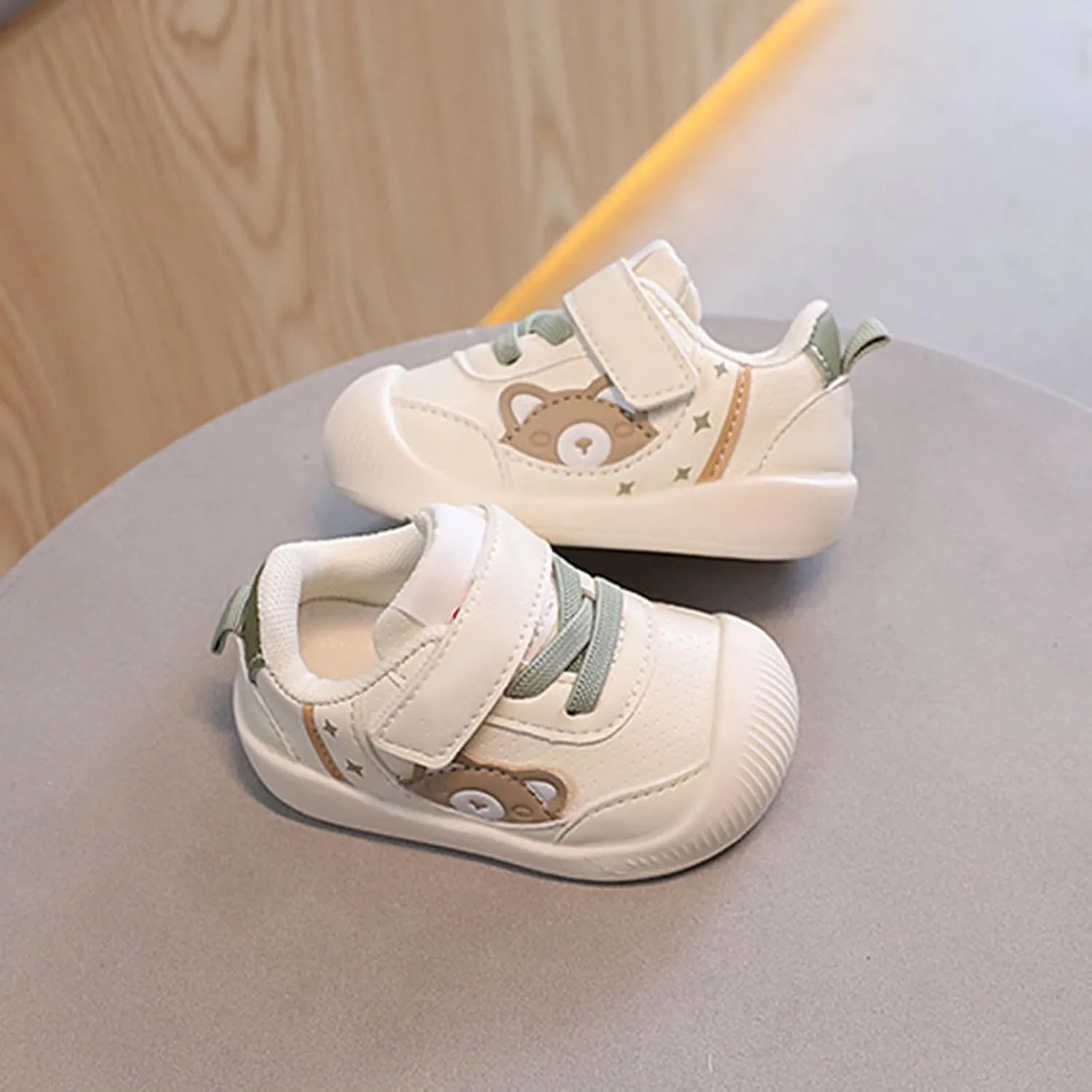 Toddler Boys Girls Cute artoon Lightweight Non-Slip Sneakers, Comfortable Soft Sole Casual First Walking Shoes