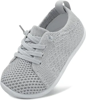 Toddler Boys Girls Shoes Barefoot Shoes Toddler Walking Shoes Kids Tennis Shoes Wide Lightweight Breathable Sneakers