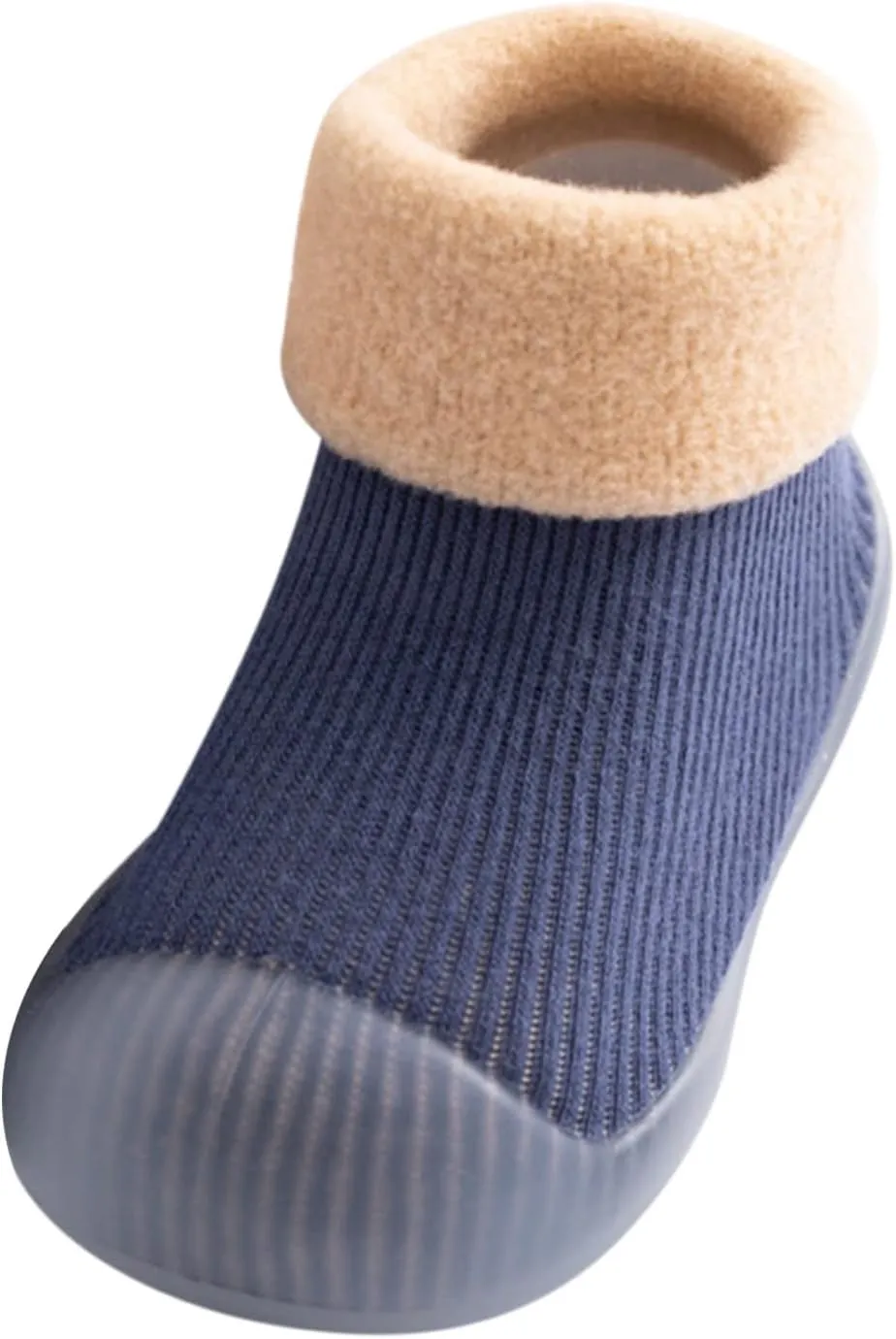 Toddler Boys Slippers Size 5 Kids Toddler Baby Boys Girls Solid Warm Knit Soft Sole Boy Slippers Size 3 Youth