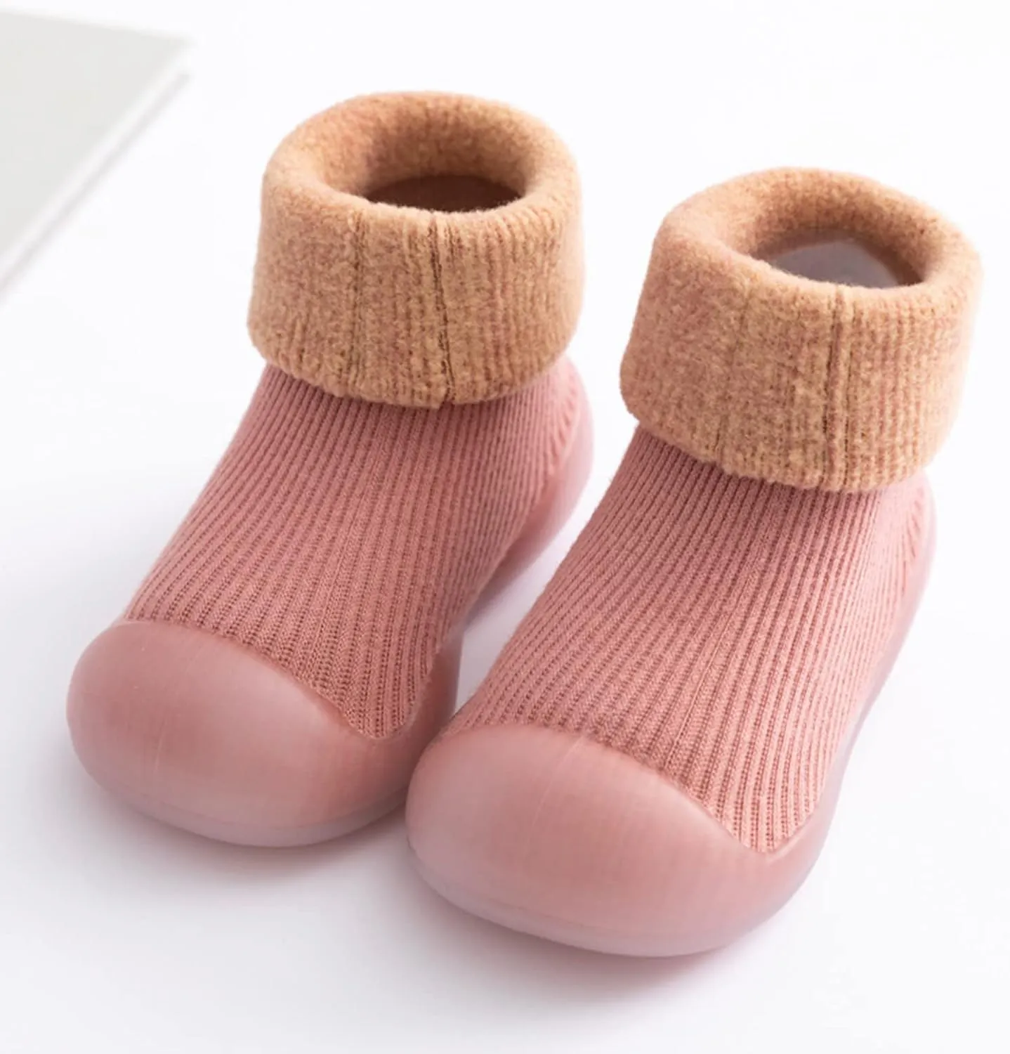 Toddler Boys Slippers Size 5 Kids Toddler Baby Boys Girls Solid Warm Knit Soft Sole Boy Slippers Size 3 Youth
