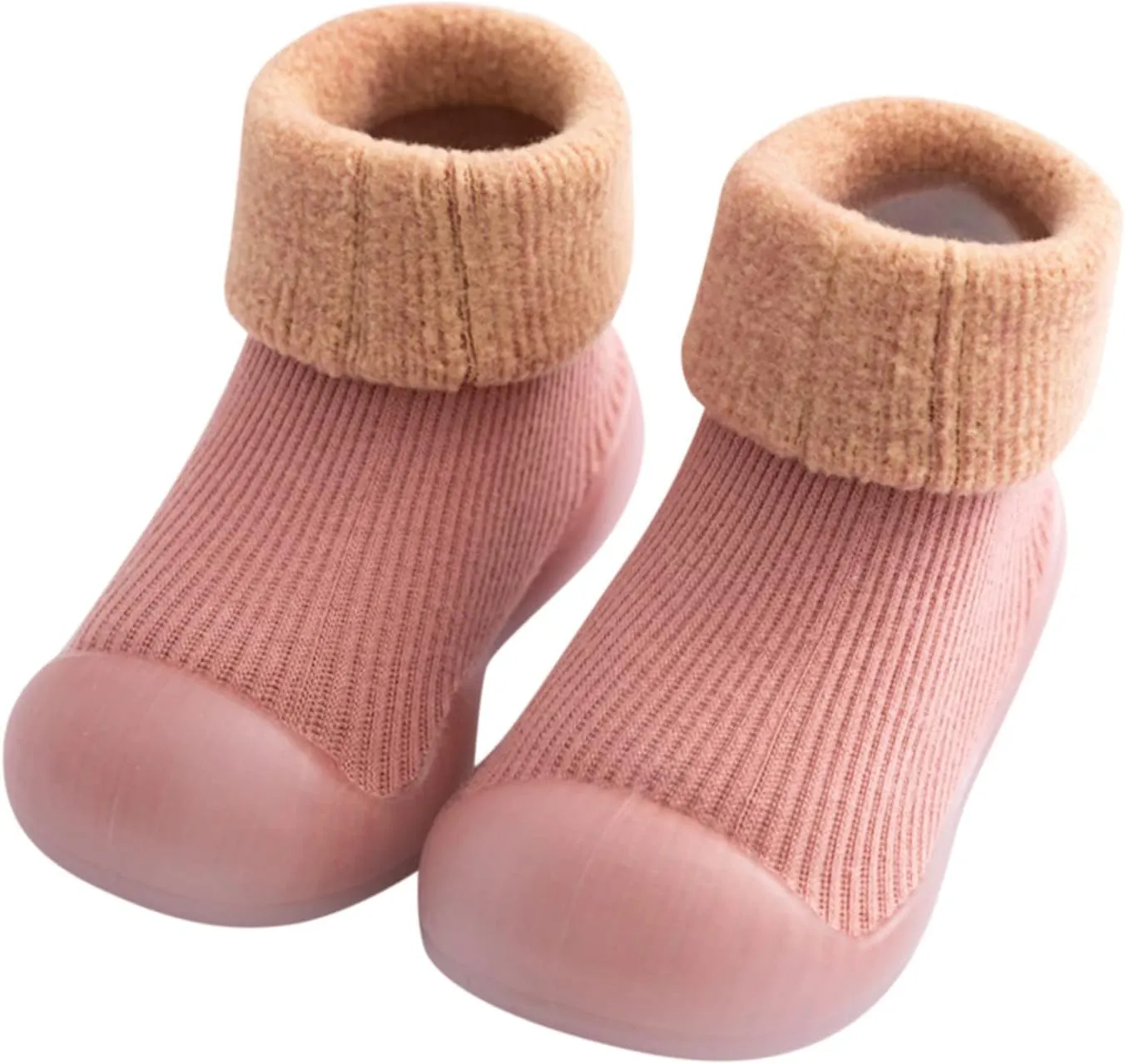 Toddler Boys Slippers Size 5 Kids Toddler Baby Boys Girls Solid Warm Knit Soft Sole Boy Slippers Size 3 Youth