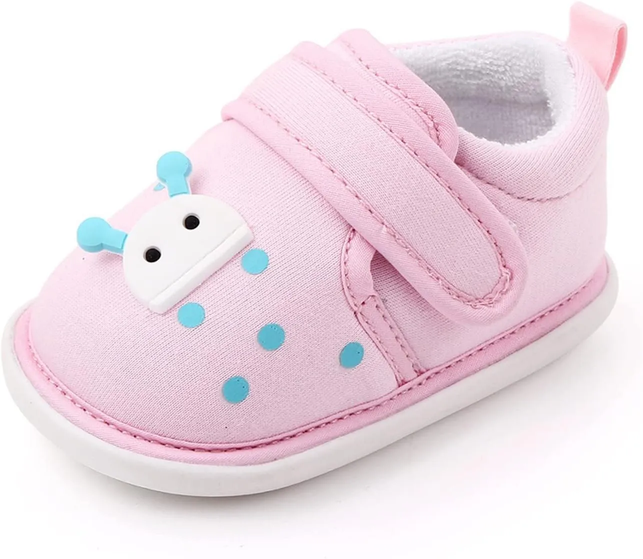 Toddler Cotton Sneaker artoon Pattern Soft Sole Baby Boys Girls First Walking Sport Shoes Spring Indoor Outdoor Shoes