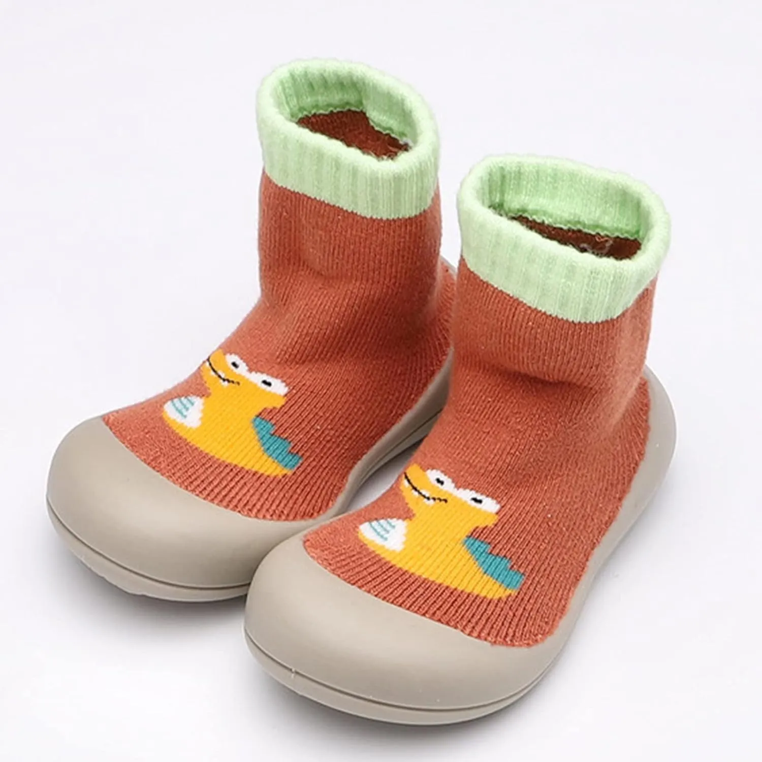 Toddler Cute Cartoon Socks Shoes Warm Baby Soft Sole Shoes Winter Baby Shoes Baby Sock Shoes Baby Walking Shoes