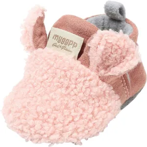 Toddler Cute Slippers Baby Warm Winter Cute Cartoon Animal Shape Shoes 0 to 18 Months Children Soft Sole Slippers