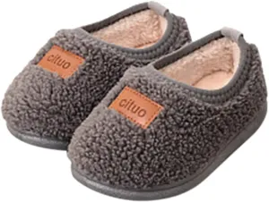Toddler Girl Cute Shoes Childrens Girl Cotton Shoes Solid Color Fashion Soft Sole Winter Soft Bottom Walking Shoes