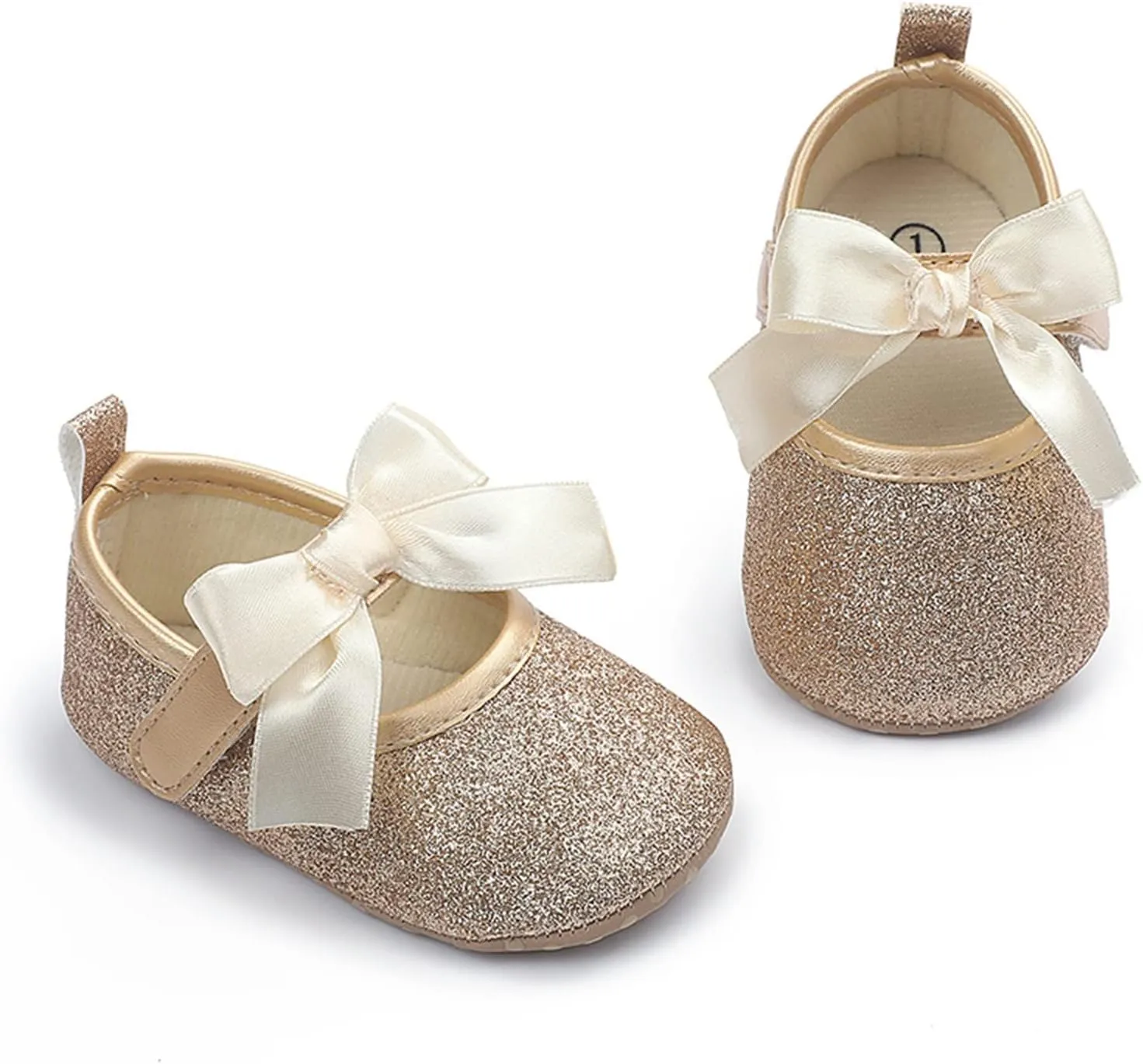 Toddler Girl Shoes Toddler Kids Infant Girls Soild Colour Bowknot Princress Shoes Soft Sole The Floor White Shoes