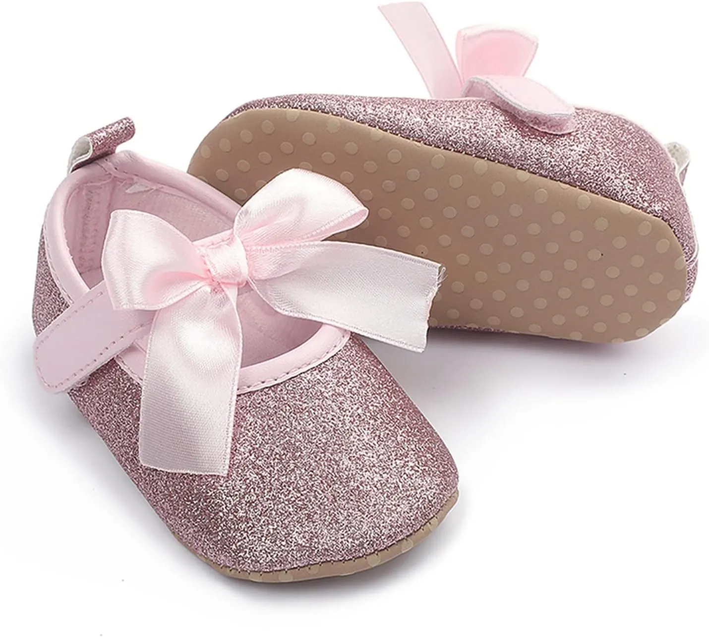 Toddler Girl Shoes Toddler Kids Infant Girls Soild Colour Bowknot Princress Shoes Soft Sole The Floor White Shoes