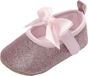 Toddler Girl Shoes Toddler Kids Infant Girls Soild Colour Bowknot Princress Shoes Soft Sole The Floor White Shoes